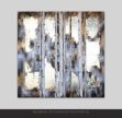Picture of Birch Trees With Gold Leaf