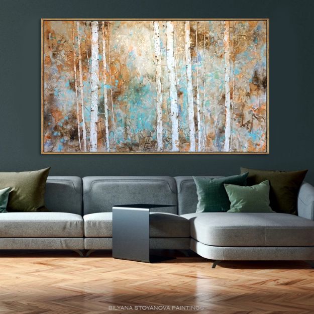 Picture of Birches By The River